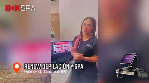 Portada del vídeo en pantalla