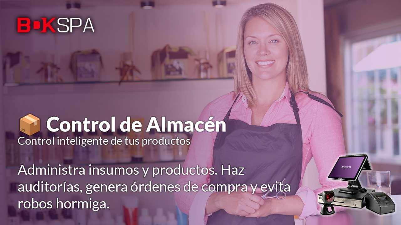 Portada del Control de Almacén