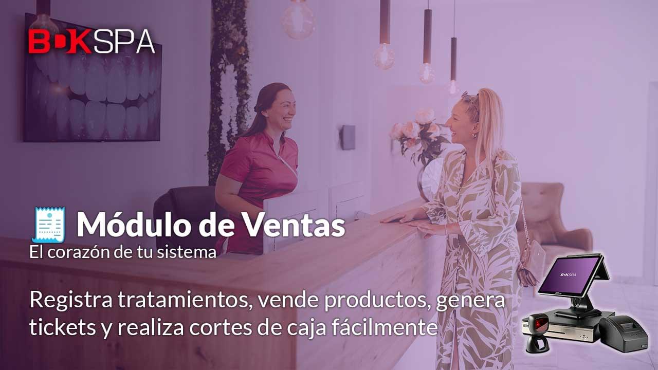 Portada del módulo de ventas